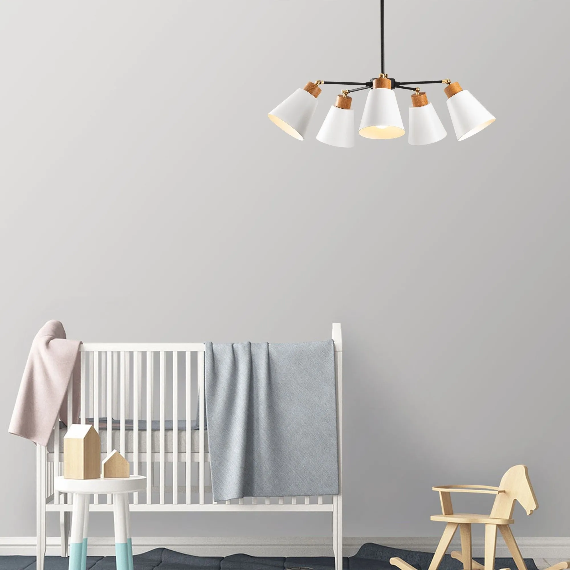 Manavgat Lustre | CORPS EN MÉTAL | Blanc