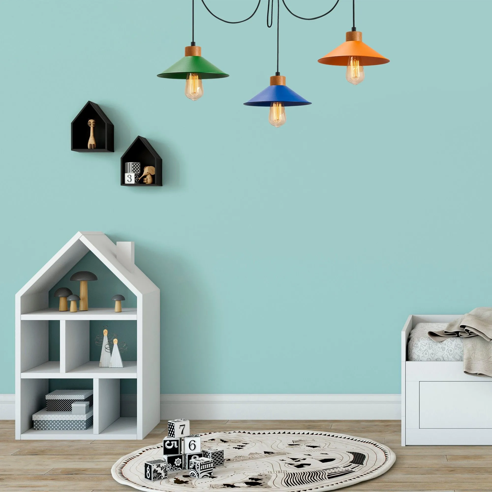 Manavgat Lustre | CORPS EN FER | Multicolore