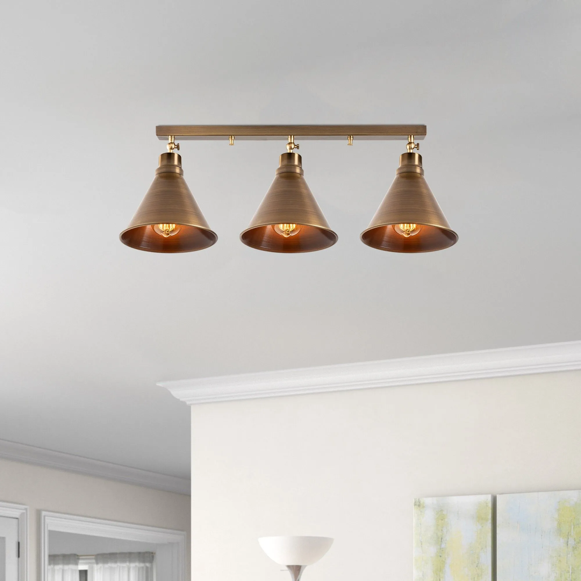 Lustre élégant et sophistiqué | Luminaire décoratif moderne | Vintage