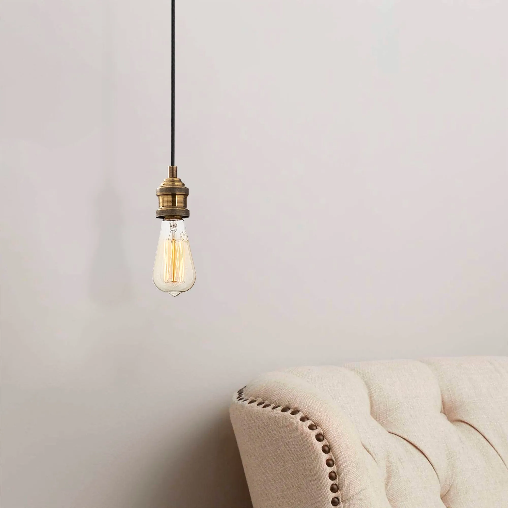 Lustre Vintage Nitid | Métal, hauteur réglable