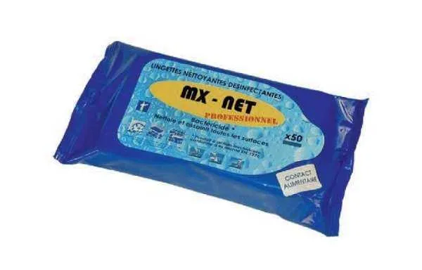 Lingettes Nettoyantes Desinfectantes Le Paquet De 48