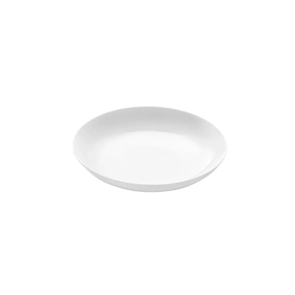 6 assiettes creuses Modulo blanc DEGRENNE 20cm