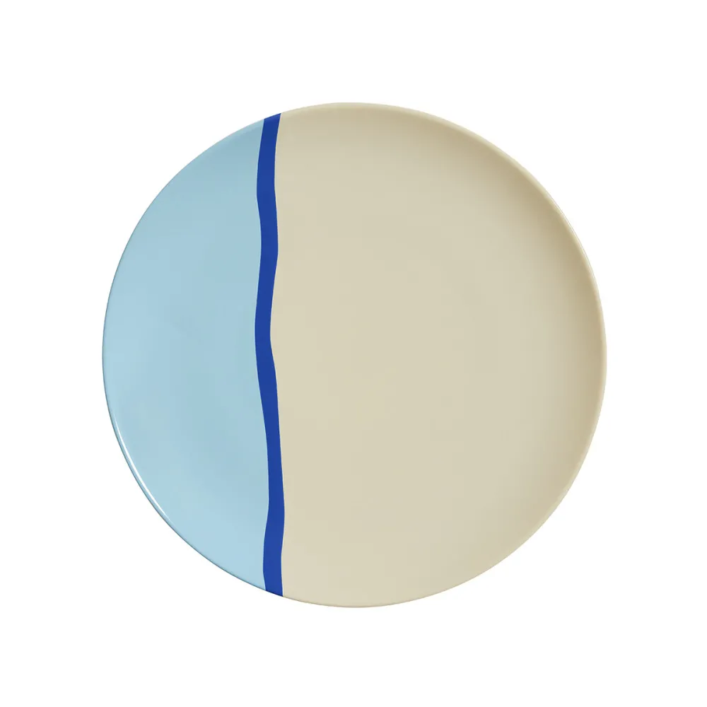 6 assiettes Destination Degrenne - 4 coloris