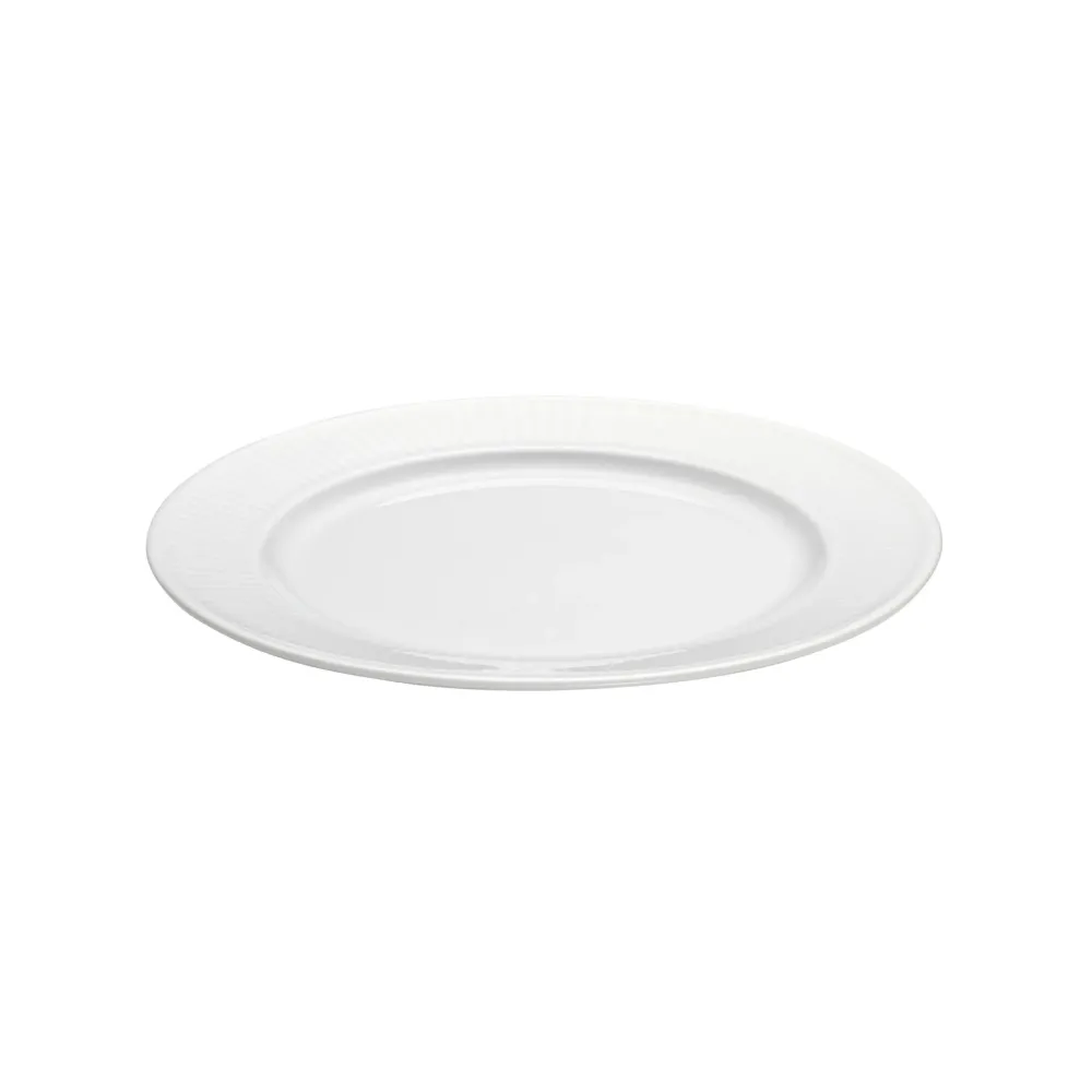 6 assiettes en porcelaine Plissé Pillivuyt - 8 tailles