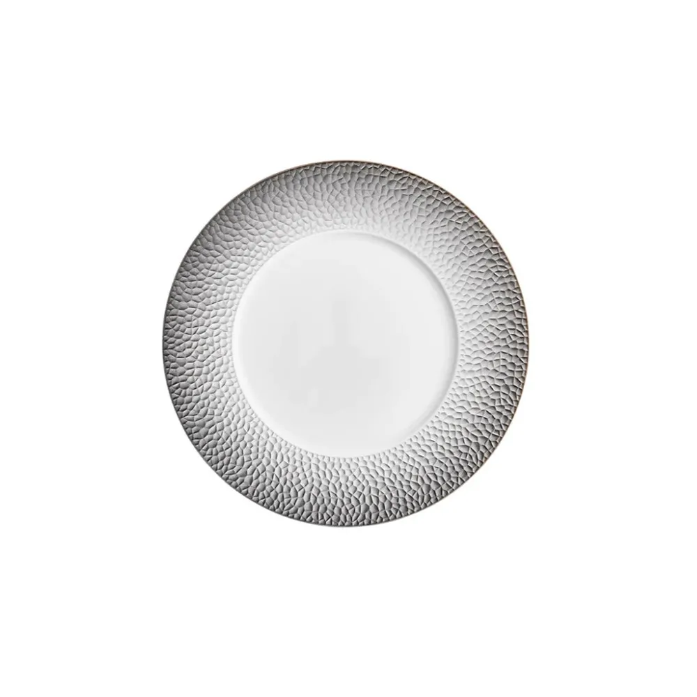 6 assiettes L Fragments Noir Degrenne - 4 tailles