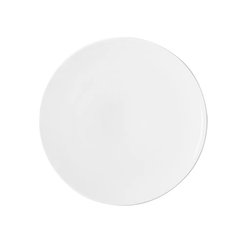 6 Assiettes Modulo blanc DEGRENNE - 2 tailles