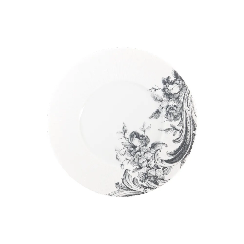 6 assiettes Stanislas Haviland - 2 coloris 3 diamètres