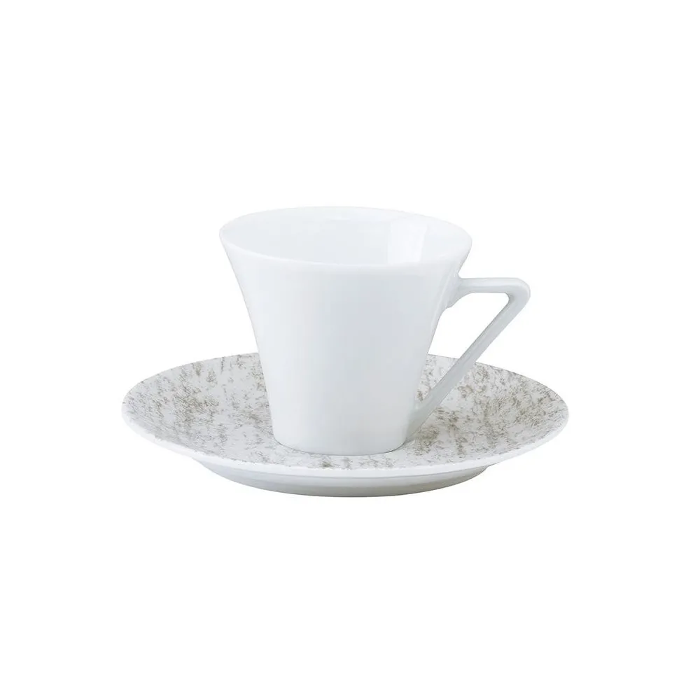 6 tasses soucoupes Cyclades Deshoulières - 2 tailles