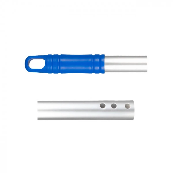 Manche en aluminium troué - 140 cm