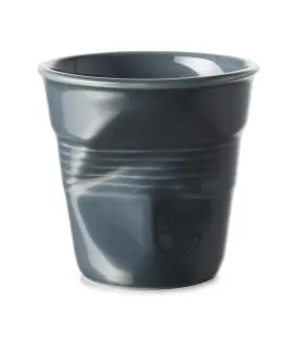Gobelet à expresso Graphite porcelaine culinaire 8 cl Ø 6,5 cm Froisse Revol