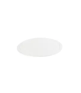Plateau rond pour cloche résine Nacryl® blanc Ø 33 cm 1 cm Mealplak