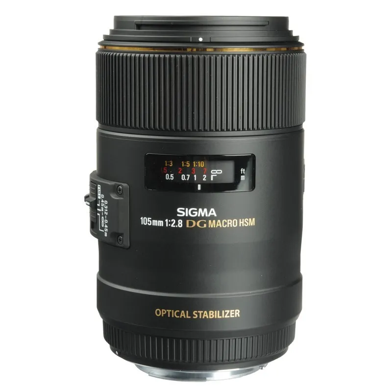 SIGMA Objectif 105 mm f/2.8 DG OS HSM Macro EX NIKON GARANTI 3 ans