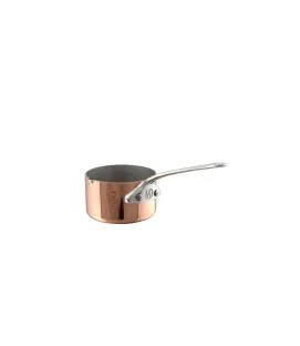 Casserolette cuivre inox Sans revêtement Sans couvercle Ø 7 cm 4,5 cm 0,1 L Mauviel