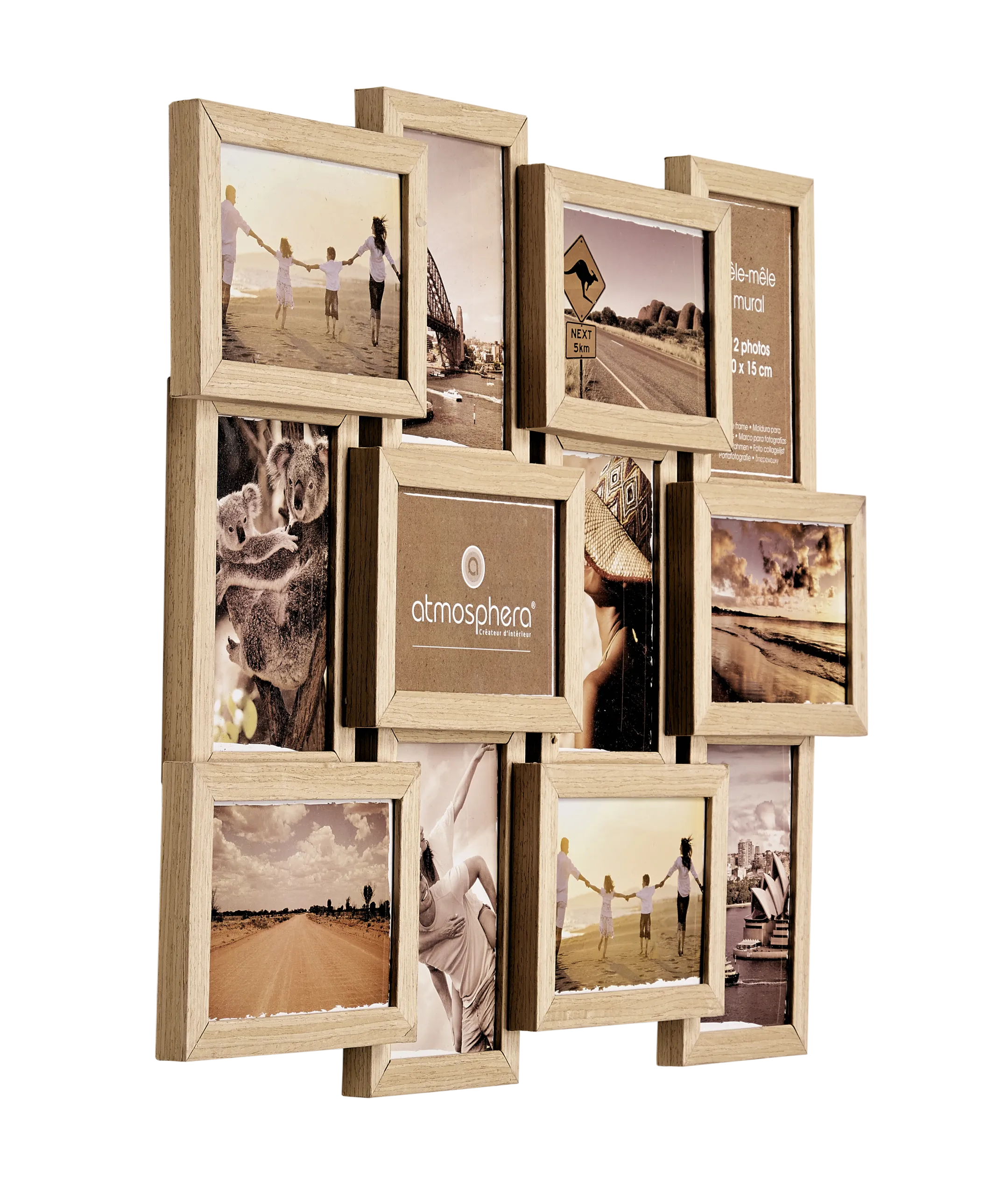 Pêle-mêle WOODY 59,5 x 45,5 cm - 4MURS