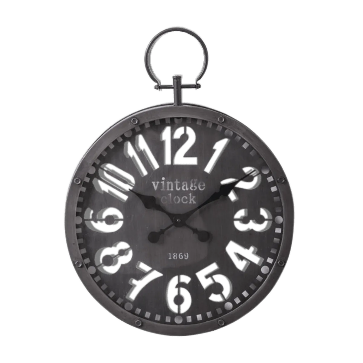 Horloge à gousset ALLISTER coloris noir - 4MURS