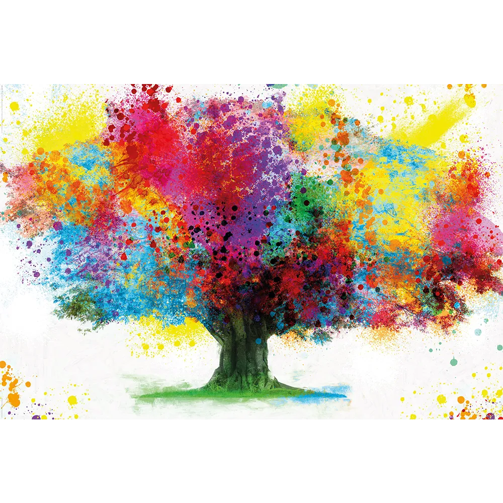 Tableau COLOURED TREE 90 x 60 cm - 4MURS
