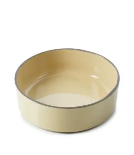 Assiette creuse rond beige porcelaine culinaire Ø 17 cm Caractère Revol