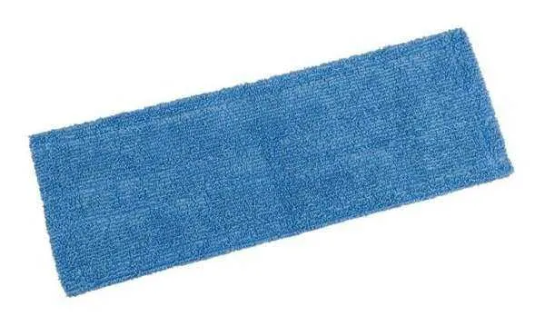 Frange Microfibre Bleue 50 Cm Microfibres Bleue ,Poches + Languettes