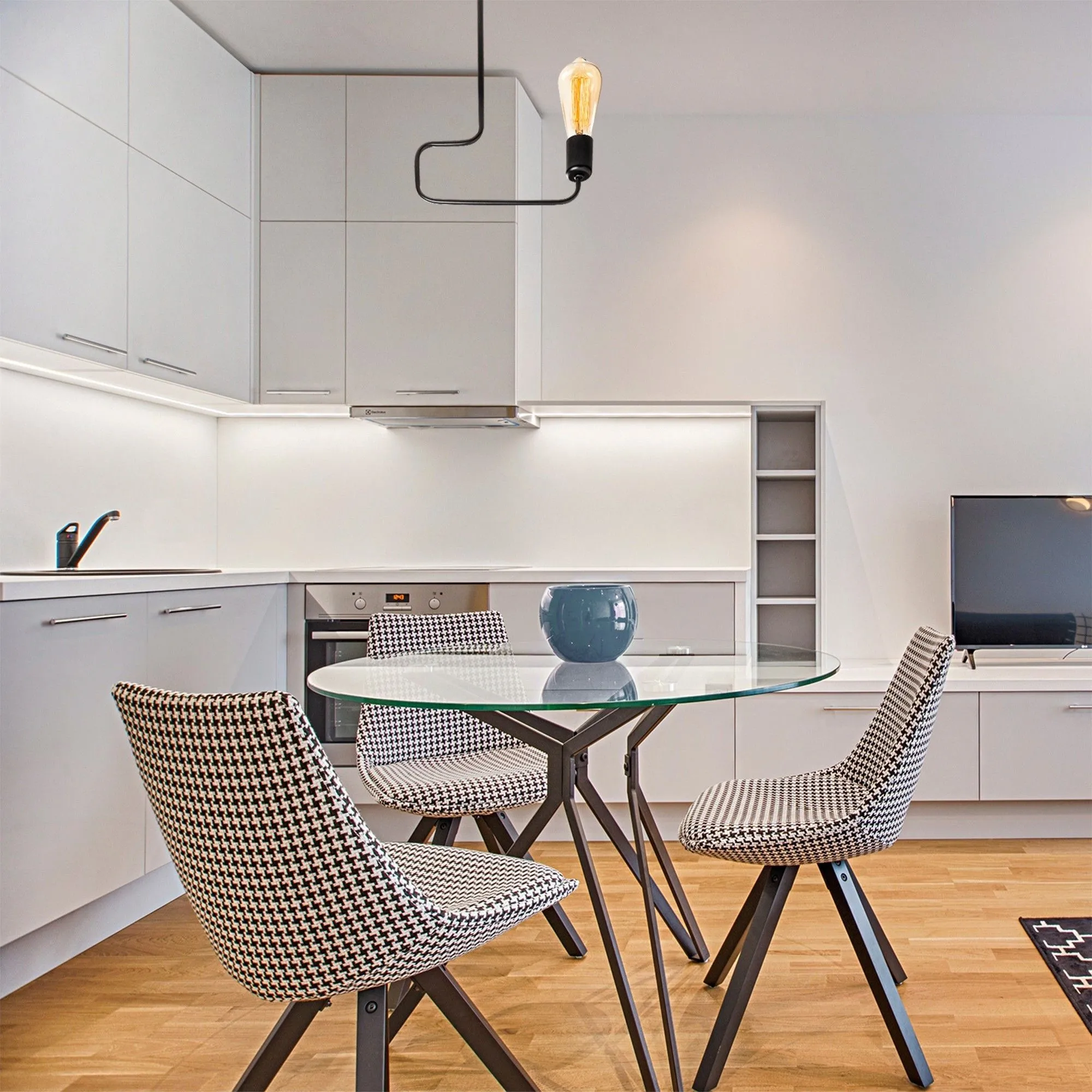 Denge Lustre | CORPS EN MÉTAL | Noir