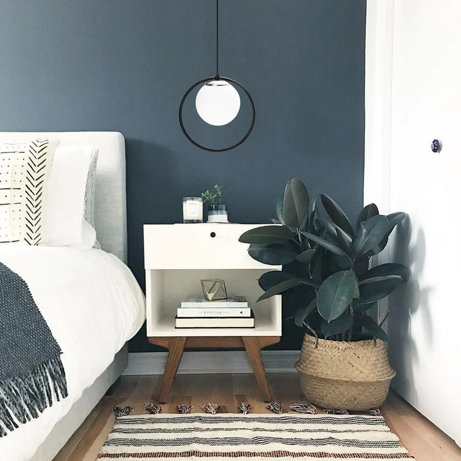 Dolunay Lustre | CORPS EN MÉTAL | Noir, Blanc