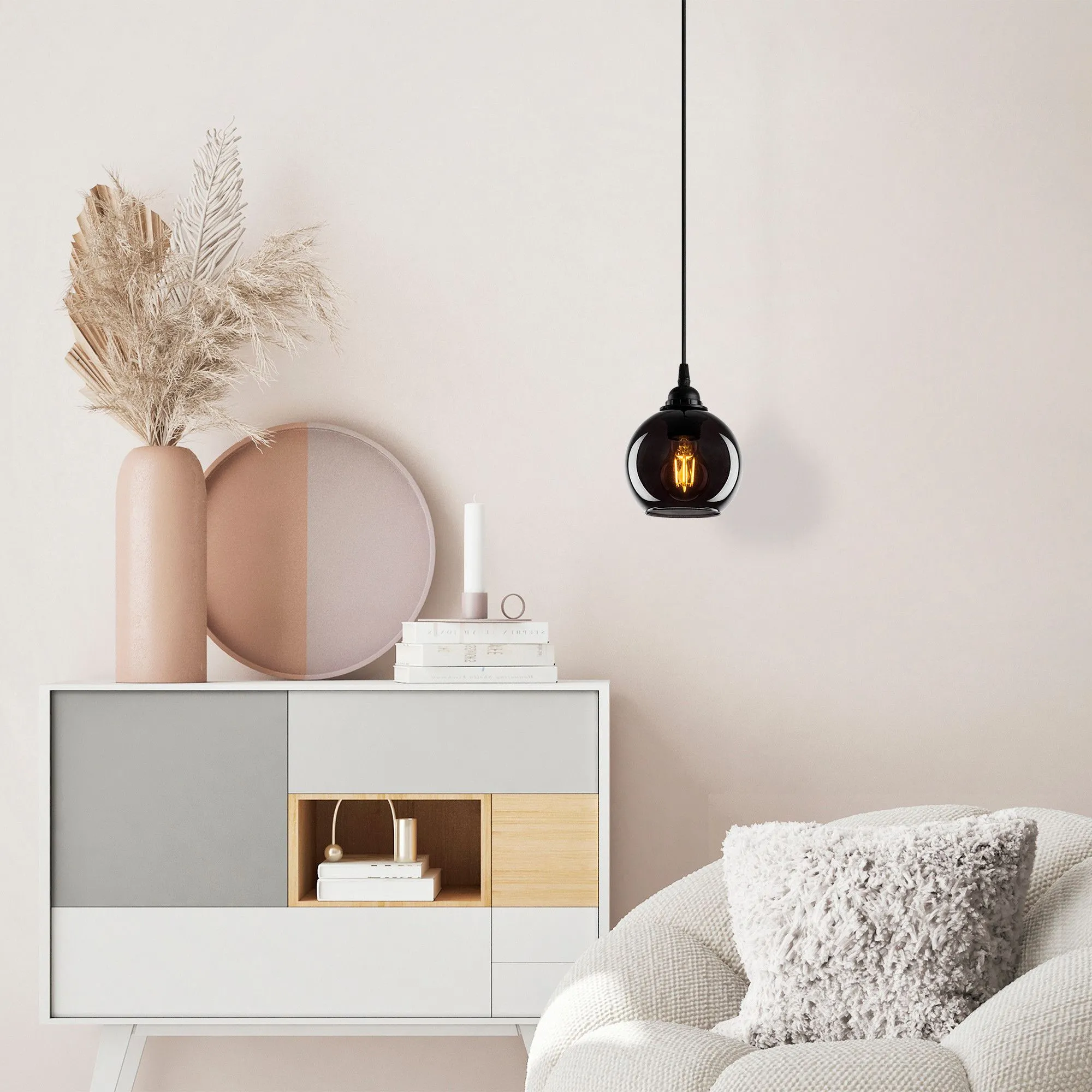 Smoked Lustre | Hauteur réglable | Fume