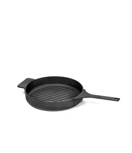 Poêle rond noir fonte d'acier Ø 26 cm 4,2 cm Surface Serax