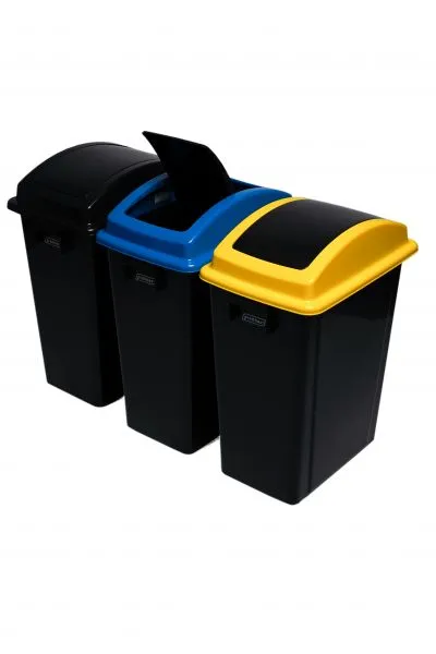 Collecteur 40L couvercle tournant