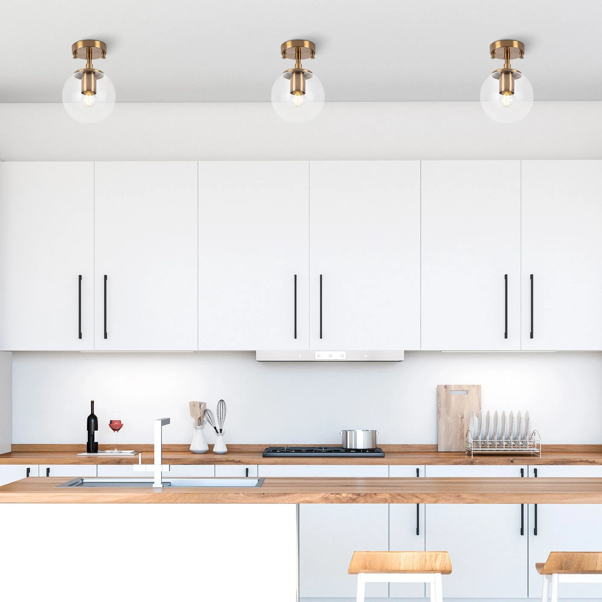 Atmaca Lustre | CORPS EN MÉTAL | Vintage