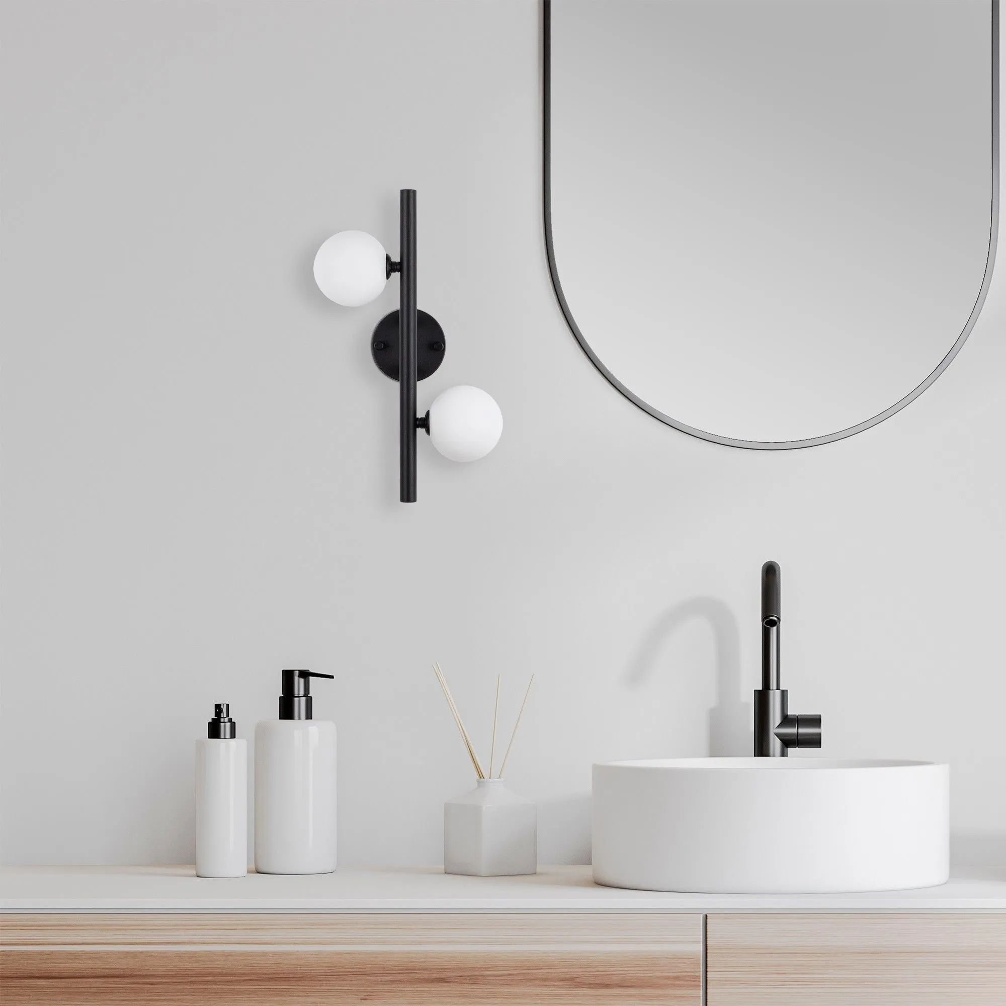 Domino Applique | CORPS EN MÉTAL | Noir, Blanc