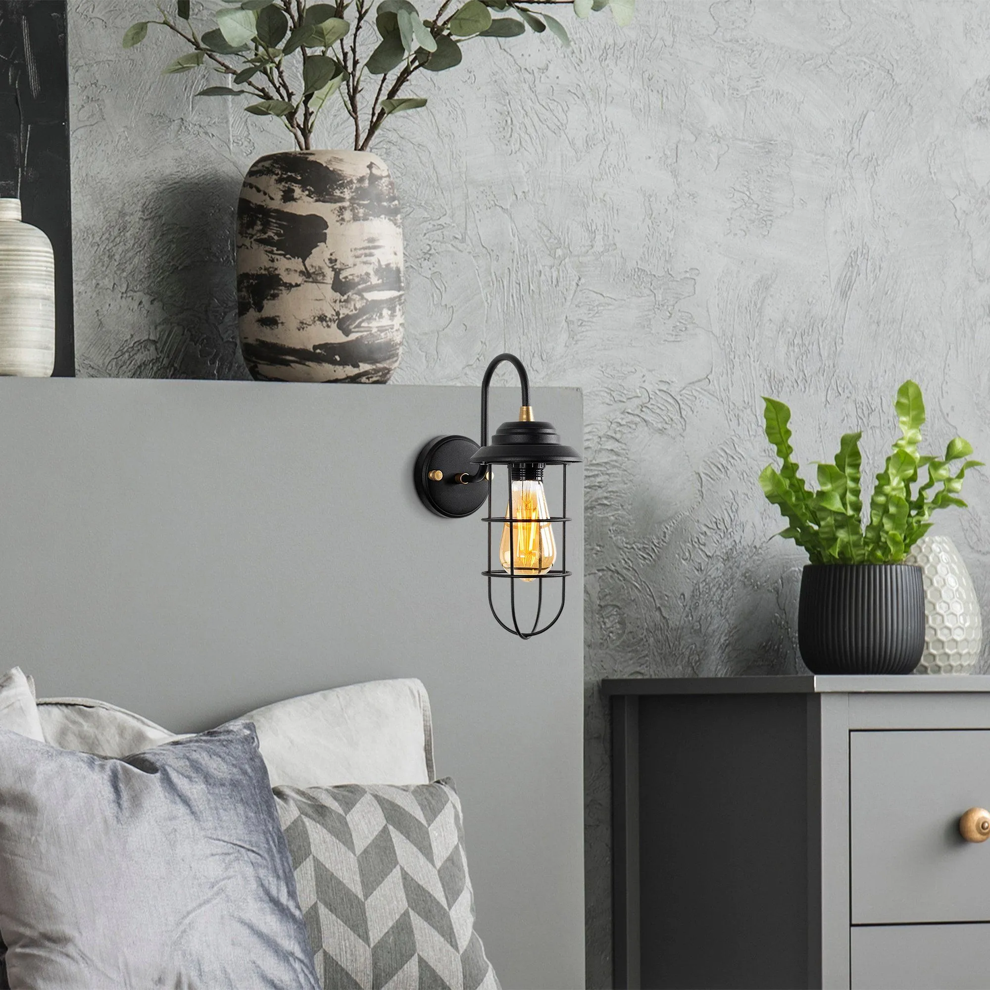 Mahoni Applique | CORPS EN MÉTAL | Noir, Or