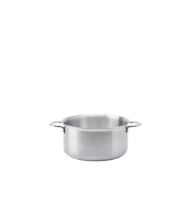 Faitout inox Sans revêtement Sans couvercle Ø 24 cm 12,6 cm 5 L Alchimy De Buyer