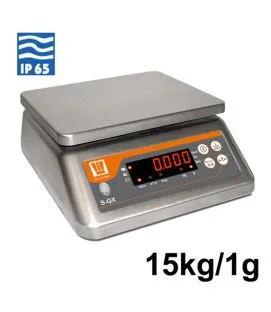 Balance de laboratoire 15 kg 1 °C 230v Pro.cooker