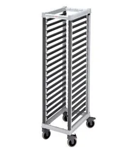 Chariot plastique sens largeur GN 1/1 18 niveaux Camshelving Cambro