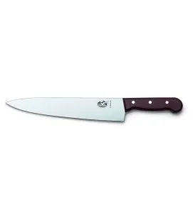 Couteau de boucher 28 cm inox palissandre unie Rosewood Victorinox