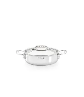 Sautoir inox Sans revêtement Avec couvercle Ø 24 cm 7 cm 2,6 L Affinity De Buyer