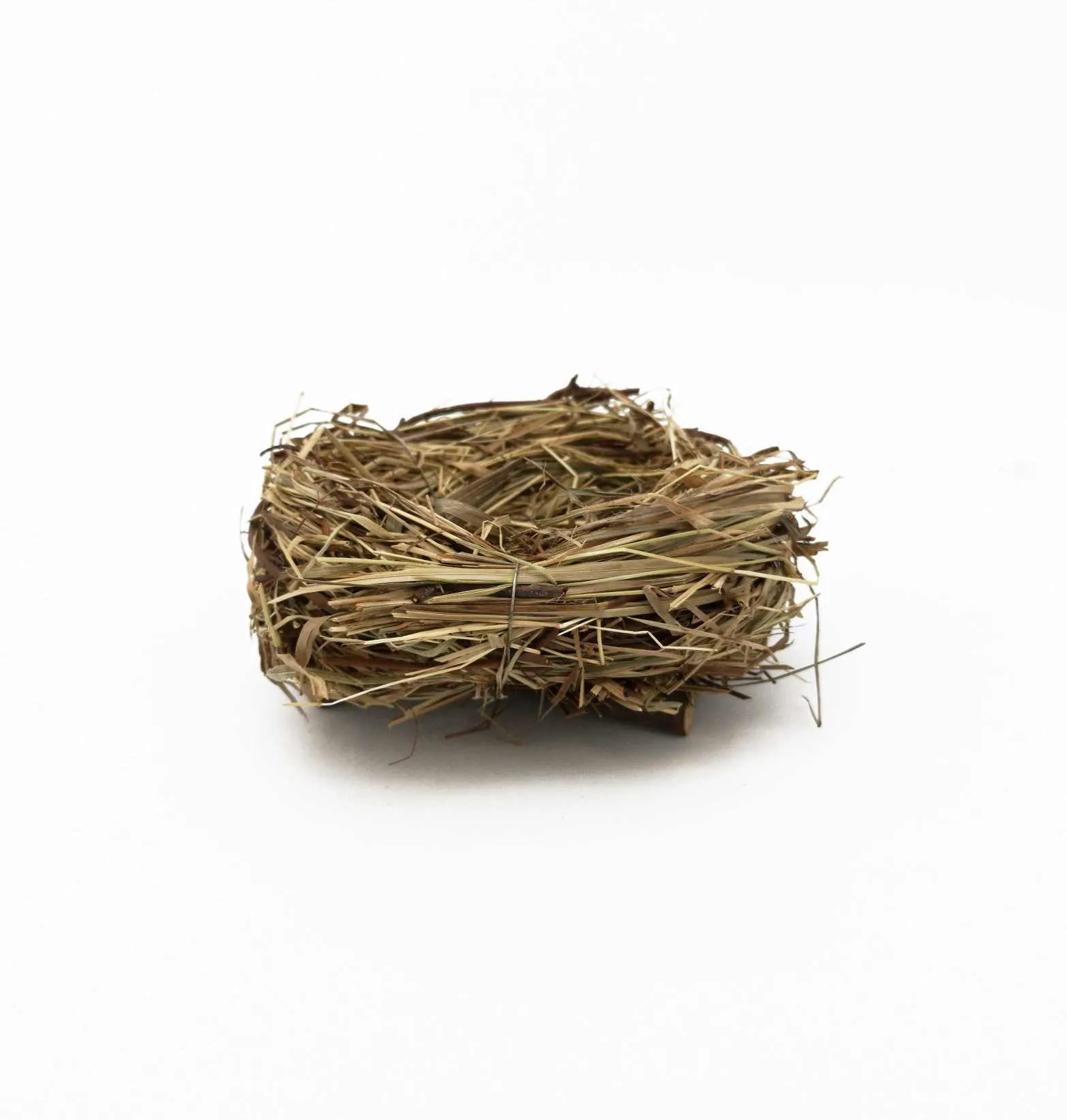 Wicker Rattan Nest Box D 15 Cm H 6 Cm
