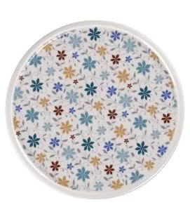 Assiette coupe plate blanc porcelaine Ø 31,7 cm Rakstone Ease Décor Summer Rak
