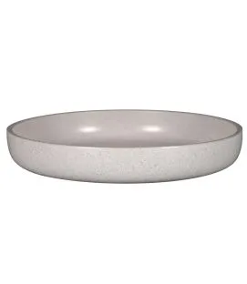 Assiette coupe creuse rond gris porcelaine Ø 27,8 cm Rakstone Ease Rak