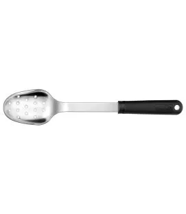 Cuillère de service ajourée inox 33 cm ajourée Stop Glisse Deglon