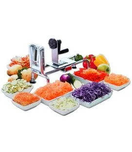 Rouet coupe-légumes inox 37x14x25 cm L.tellier