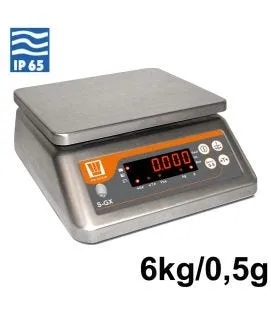 Balance de laboratoire 6 kg 0,5 °C 230v Pro.cooker