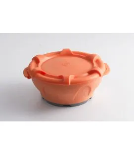 Bol orange polypropylène (pp) 32 cl Ø 18 cm Thermodynamique Saint Romain