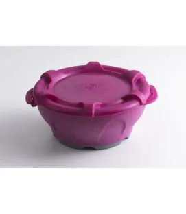 Bol rouge polypropylène (pp) 32 cl Ø 18 cm Thermodynamique Saint Romain