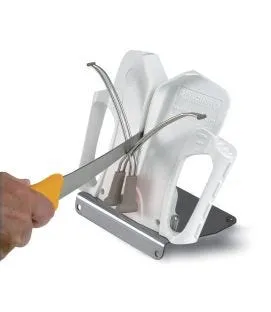 Aiguiseur manuel polypropylène (pp) 22x18x7 cm taillage standard Redsteel Fischer