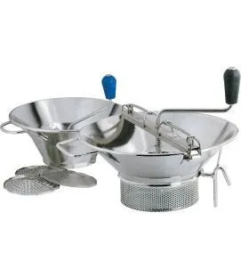 Moulin à légumes X3 inox Ø 31 cm 25 cm 1,5 kg/min 14 cm L.tellier