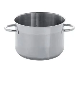 Braisière inox Sans revêtement Sans couvercle Ø 45 cm 28 cm 44,5 L Qualiplus Pro.cooker