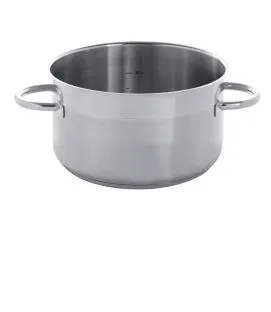 Faitout inox Sans revêtement Sans couvercle Ø 36 cm 14 cm 14,2 L Qualiplus Pro.cooker
