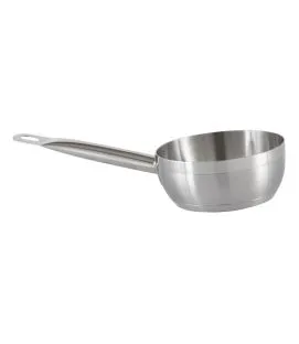 Sauteuse conique inox Ø 20 cm 7 cm 2,2 L Qualiplus Pro.cooker