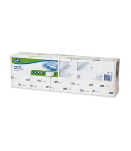 Serviette blanc ouate de cellulose 33x21,6 cm Tork (1125 pièces)