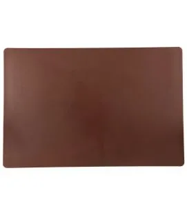 Planche à découper polyéthylène haute densité (pehd) brun 60x40 cm Pâtissier Sans rigole Non réversible Pro.cooker